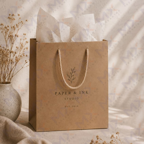 Custom Brown Paper Bags